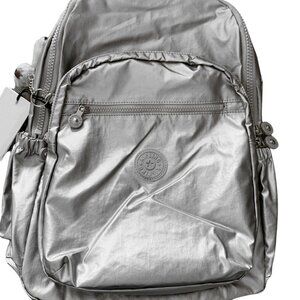 brand new reduced Kipling vintage 45cm 15" backpack Seoul large open-sid…